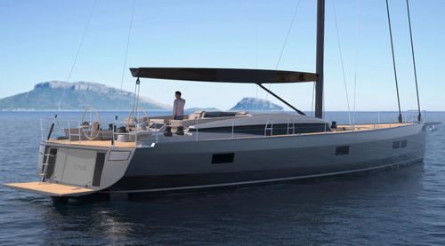 Sailing-yacht de croisière - CNB 78 - CNB Yachts Builders - 3 cabines / à cockpit ouvert / bout-dehors