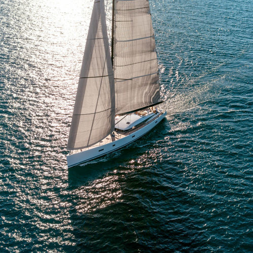 Sailing-yacht de croisière - CNB 76 - CNB Yachts Builders - 3 cabines / à cockpit ouvert / double barre à roue