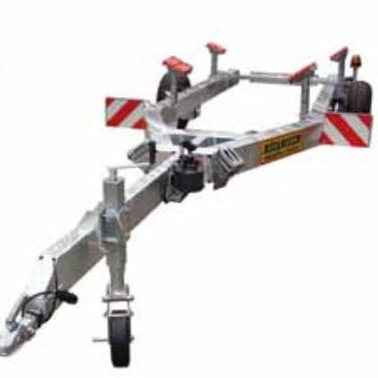 Remorque de route - COMMERCIAL FISHERMAN - MECANOREM - pour bateau / hydraulique / à patins