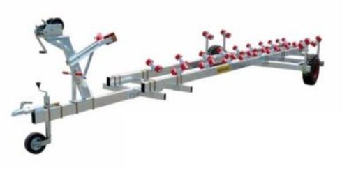 Remorque de manutention - SERIES CH MTX / CH TRG  - MECANOREM - de mise à l'eau / pour bateau / à rouleaux