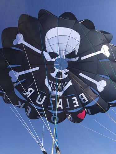Parachute ascensionnel sur mesure - RP44 FT MARS - Risus Parasails - pour vent fort / pour le lancement du bateau / pour le lancement sur la plage