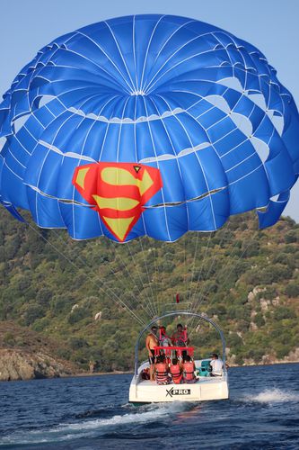 Parachute ascensionnel sur mesure - RP32 FT SATURN - Risus Parasails - pour vent fort / pour le lancement du bateau / pour le lancement sur la plage