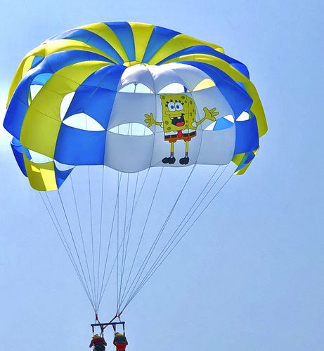 Parachute ascensionnel sur mesure - RP40 FT SUN - Risus Parasails - pour vent fort / pour le lancement du bateau / pour le lancement sur la plage