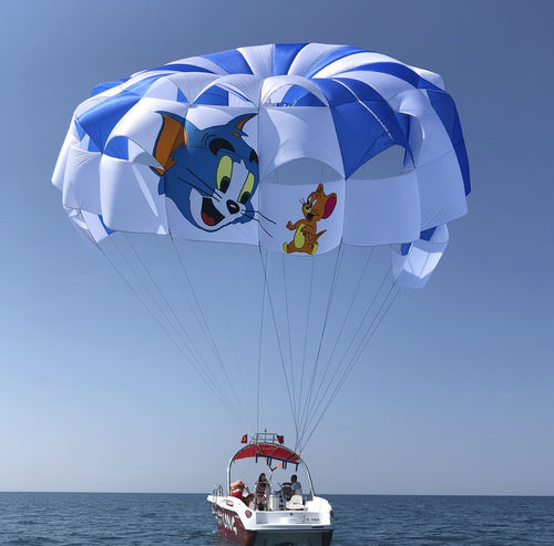 Parachute ascensionnel sur mesure - RP38 FT SPACE SHUTTLE - Risus Parasails - pour vent fort / pour le lancement du bateau / pour le lancement sur la plage