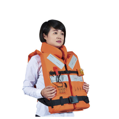 Gilet de sauvetage en mousse - HXY-A5 - Haixing Maritime Electric Group - 150 N / unisexe / orange