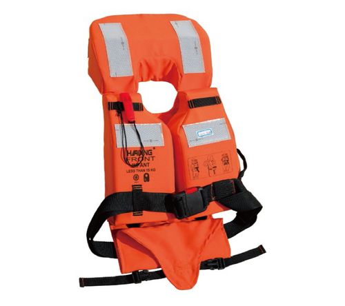 Gilet de sauvetage en mousse - HXY-B1 - Haixing Maritime Electric Group - 70 N / pour bébé / orange