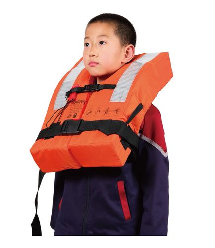 Gilet de sauvetage en mousse - HXY-C1 - Haixing Maritime Electric Group - 90 N / pour enfant / orange