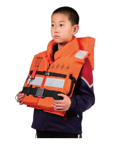 Gilet de sauvetage en mousse - HXY-C5 - Haixing Maritime Electric Group - 90 N / pour enfant / orange
