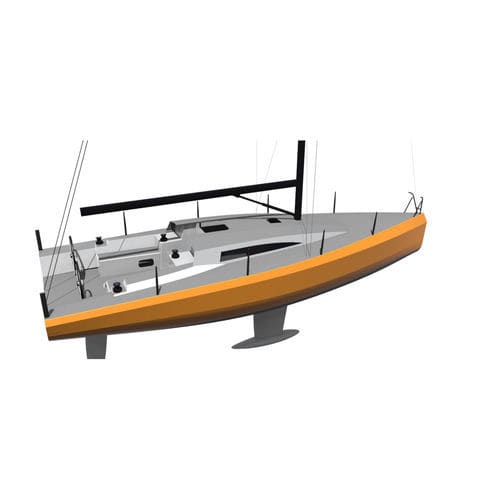 Voilier de régate - W 40 R - Nautisch Centrum Delfzijl - 2 cabines