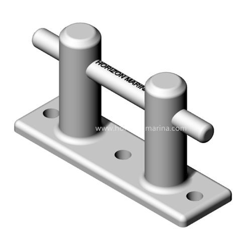Taquet d'amarrage pour ponton - Hong Kong Horizon Marine Industry Co. Limited - plat / en inox