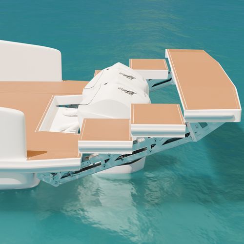 Plateforme de baignade - Hydreco Marine - élévatrice / multifonction / d'embarquement