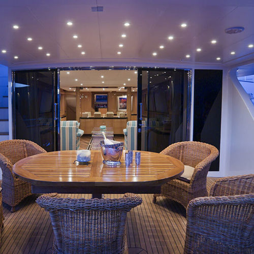 Spot d'extérieur - PINSPOT - AMPER MARINE - d'intérieur / pour bateau / pour yacht