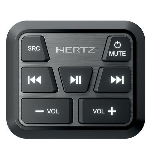 Télécommande pour lecteur audio - HMC U1 - Hertz Marine/Audison Marine - de bateau / à boutons