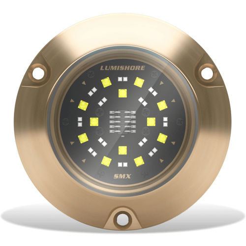Éclairage sous-marin pour bateau - SMX54 - Lumishore USA LLC - pour yacht / à LED / montage en surface