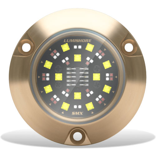 Éclairage sous-marin pour bateau - SMX94 - Lumishore USA LLC - pour yacht / LED RGBW / montage en surface