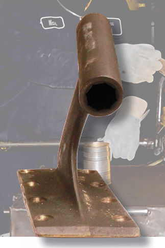 Chaise pour arbre d'hélice pour bateau - Bent - Marine Hardware Inc.