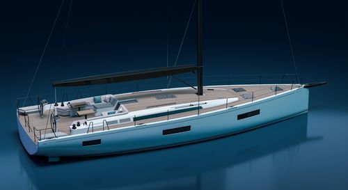 Sailing-yacht de croisière - First 60 - Bénéteau Sailboats - course-croisière / 3 cabines / 7 couchages