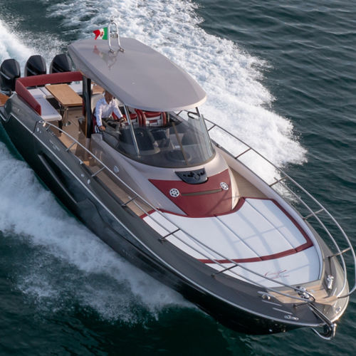 Vedette hors-bord - KL 40 - Sessa Marine - trimoteur / open / max. 12 personnes