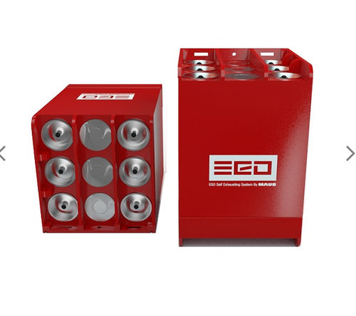 Extincteur marin potassium - EGO Blast 100 - NAVY CLIC - en aluminium