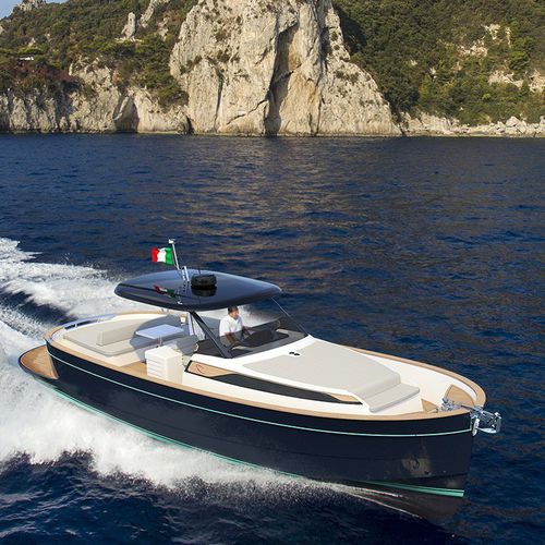Vedette in-bord - 35 - APREAMARE - hors-bord / bimoteur / open