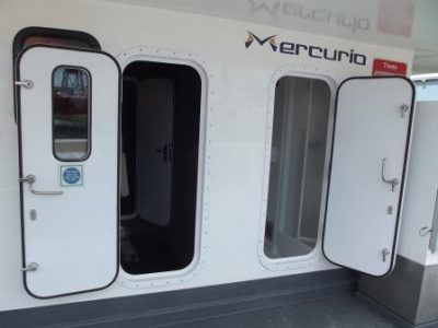 Porte pour navire - Series 21 - SEAGLAZE MARINE WINDOWS LIMITED - semi-étanche / GRP / en composite