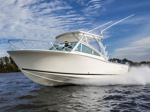 Cabin-cruiser hors-bord - 25 EXPRESS - Albemarle - bimoteur / hard-top / de pêche sportive