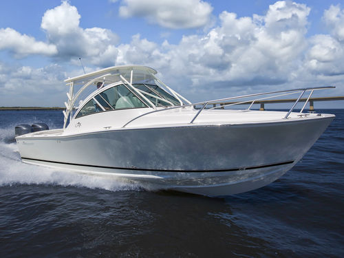Vedette hors-bord - 27 EXPRESS - Albemarle - bimoteur / de pêche sportive / 2 couchages