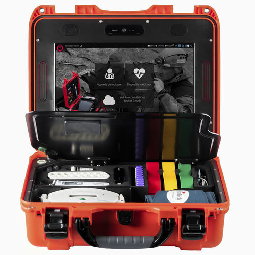 Kit pour télémédecine pour navires - S3 - ECG Telecardia - Parsys TELEMEDECINE