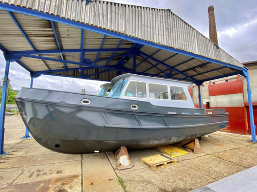 Trawler diesel - JANTAR - BARKMET BOATS - en acier / max. 8 personnes / 1 cabine
