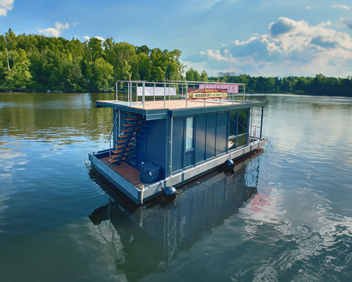 Bateau maison catamaran - Pallas Smart - BARKMET BOATS - in-bord / diesel / électro-solaire