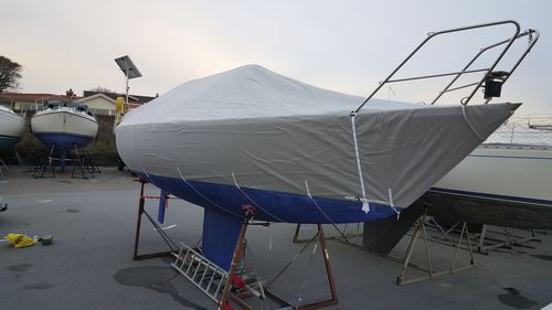 Taud d'hivernage de bateau - KAPELL ANNAT - pour coque / en PVC / étanche