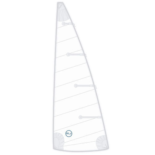 Grand-voile - Conventional  - KAPELL ANNAT - pour dériveur / coupe horizontale