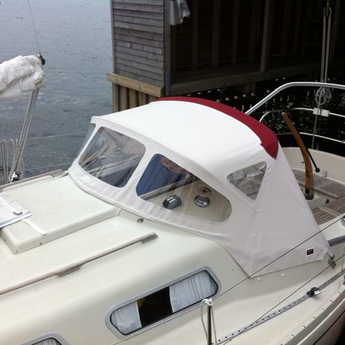 Capote de roof pour voilier - Albin Ballad - KAPELL ANNAT - de bateau / pour cockpit / structure en acier inoxydable