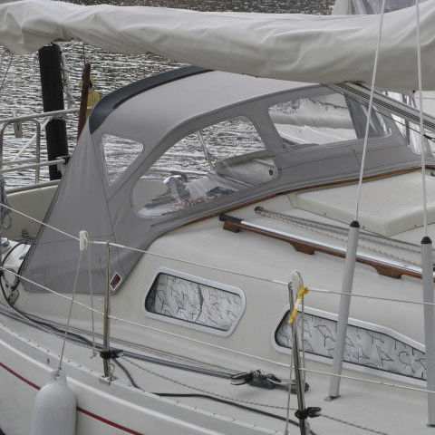 Capote de roof pour voilier - Albin Ballad - KAPELL ANNAT - de bateau / pour cockpit / structure en acier inoxydable