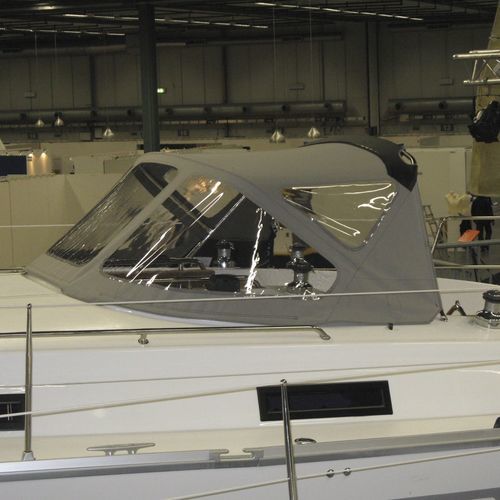 Capote de roof pour voilier - Bavaria 32 - KAPELL ANNAT - pour cockpit / structure en acier inoxydable / grise