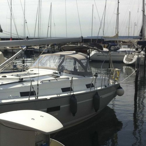 Capote de roof pour voilier - Bavaria 36 - KAPELL ANNAT - pour cockpit / structure en acier inoxydable / grise