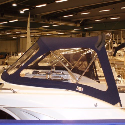Capote de roof pour voilier - Bavaria 40 Vision - KAPELL ANNAT - pour cockpit / structure en acier inoxydable / bleue