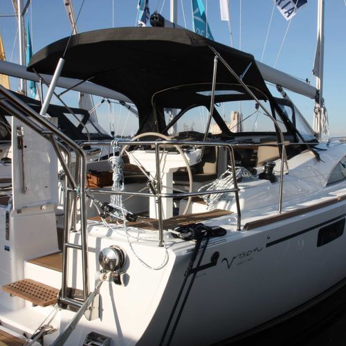 Capote de roof pour voilier - Bavaria 42 Vision - KAPELL ANNAT - pour cockpit / structure en acier inoxydable / noire