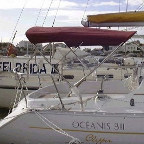 Bimini top pour bateau - Oceanis 311 - KAPELL ANNAT - pour cockpit / rouge
