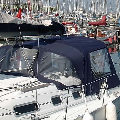 Fermeture de cockpit pour voilier - Oceanis 323 - KAPELL ANNAT - pour Bénéteau