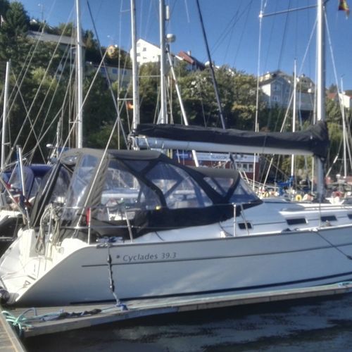 Fermeture de cockpit pour voilier - Cyclades 39.3 - KAPELL ANNAT - pour Bénéteau