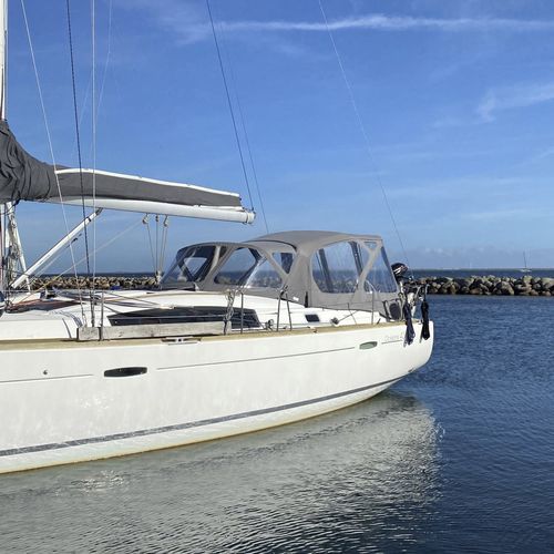 Capote de roof pour voilier - Oceanis 43 - KAPELL ANNAT - pour cockpit / structure en acier inoxydable / noire