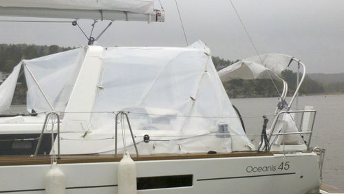 Fermeture de cockpit pour voilier - Oceanis 45 - KAPELL ANNAT - pour Bénéteau