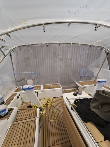 Fermeture de cockpit pour voilier - Oceanis 51.1 - KAPELL ANNAT - pour Bénéteau