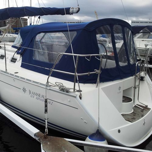 Fermeture de cockpit pour voilier - Sun Odyssey 34.2 - KAPELL ANNAT - pour Jeanneau