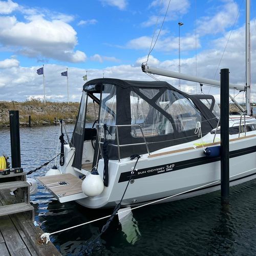 Fermeture de cockpit pour voilier - Sun Odyssey 349 XXL - KAPELL ANNAT - pour Jeanneau