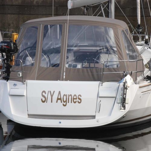 Fermeture de cockpit pour voilier - Sun Odyssey 439 Performance XXL - KAPELL ANNAT - pour Jeanneau