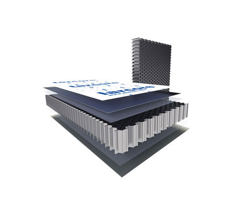 Panneau sandwich pour cloison de navire - larcore® - Alucoil SAU - pour plafond de navire / pour protection incendie / pour sol de navire