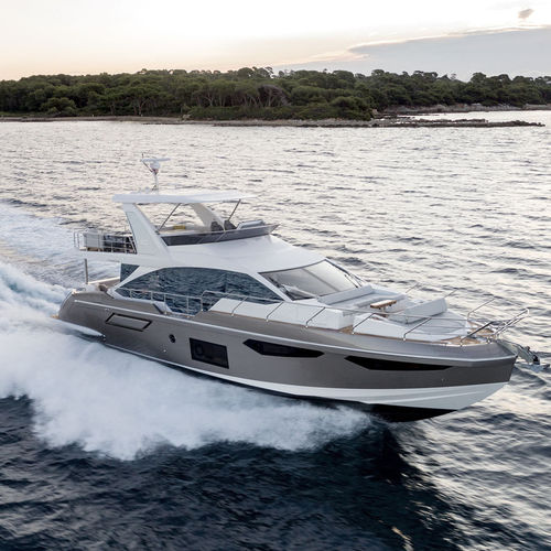 Motor-yacht de croisière - 60 - Azimut - à fly / hard-top / 3 cabines