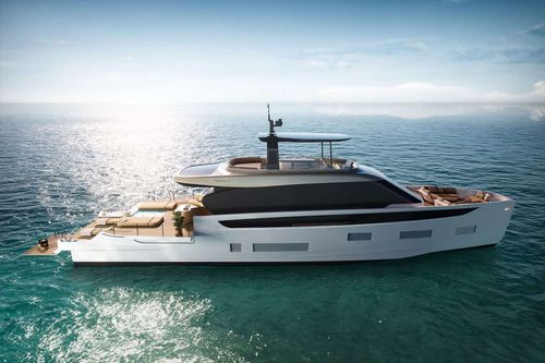 Motor-yacht de croisière - SEADECK 9 - Azimut - hard-top / IPS / 4 cabines